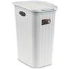 STEFANPLAST spa Cesta Portabiancheria Bucato contenitore elegance 36 litri bianco