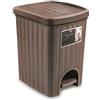 STEFANPLAST spa Pattumiera Bidone a Pedale elegance tortora stefanplast 20 litri