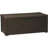 PLAST MECCANICA spa Baule da Esterno Interno Multiuso in Resina Florida Brown 550 Litri