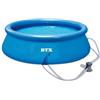 BTX srl soc. Unipersonale Piscina Autoportante da Giardino con Pompa di Drenaggio 305 x 76 cm