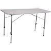 Cosma TAVOLO PIEGHEVOLE SALVASPAZIO REGOLABILE PICNIC CAMPEGGIO 120X60 METALLO BIANCO