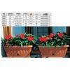 BAMA spa Fioriera Vaso per piante natura con riserva 60 cm bama