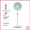 TERMOZETA Ventilatore a Piantana Millepale TERMOZETA tzazml01 Telecomando Timer 15 pale