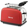 TREVIDEA srl Tostapane Retrò in Acciaio Inox 8 Livelli di Cottura Rosso TP5702 Girmi