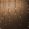 Vacchetti TENDA LUMINOSA 200 LED BIANCO CALDO LUCE FISSA 4,5 MT DECORAZIONE NATALE ESTERNO
