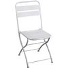 Vacchetti SEDIA DA GIARDINO ESTERNO POLTRONA VERANDA Bianco Bianco Rovigo