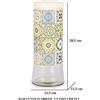 GIARDINI di MARZO ITALIA srl Contenitore Barattolo da Cucina con Tappo Decoro Home Crema 1800 ml