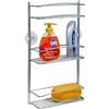 ARTEX Mensola Frontale Doccia Portacosmetici Washy Proof Silver 3 Piani