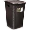 STEFANPLAST Cesta Portabiancheria Bucato Biancheria elegance moka 50 litri
