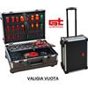 GT LINE VALIGIA TROLLEY PORTA UTENSILI ATTREZZI VUOTA FLASH WH 2 PEL CON CHIAVI
