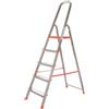 JUMBO srl Scala Scaletto in Alluminio 5 gradini con Paraspigoli jumbo Made in Italy