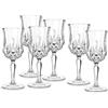RCR GALP Set 6 Bicchieri Calici Acqua da Tavola in vetro Cristallo Rcr Opera