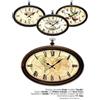 VIRTIME srl Orologio metallo cipolla noce anticato 50cm virtime 1535 00