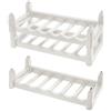 TONTARELLI spa Cantinetta Portabottiglie Componibile Cover Line Bianco 59 x 28 x 14 cm