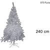 ALBERO DI NATALE COLORAZIONE BIANCO DI 240CM CON 975 PUNTE COD. 7600