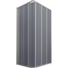 Forte BOX DOCCIA PVC SOFFIETTO CABINA APERTURA LATERALE BIANCO 80X80 90x90 100X100