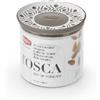 STEFANPLAST Tosca barattolo da cucina tondo ermetico colore bianco e tortora chiaro 0,7 lt