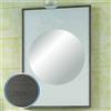Idralite SPECCHIERA 60x90 CM ROVERE SEGATO MOBILE DA BAGNO ARREDO MODERNO DESIGN SPECCHIO