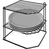 Fornitore Mensola per Piatti ad Angolo Black Globe in Metallo 23 x 23 x 21 cm Artex