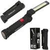 Worklight MINI TORCIA RICARICABILE LED COB MAGNETICA SNODATA LUCE LAMPADA LAVORO MECCANICO