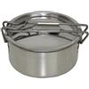 F.lli RIVADOSSI Pietanziera portapranzo in acciaio inox lusso 10 cm rivadossi
