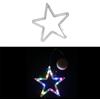 LUCE PER PORTA FINESTRA VENTOSA ADDOBBI FESTE DECORAZIONE CAMPANA ALBERO STELLA