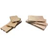 MEETING Tagliere da cucina in legno forma pedana pallet 15 x 40 cm