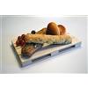 DEMOLLI CASALINGHI SRL Tagliere da cucina in legno forma di Pallet Pedana 20 x 13 cm