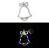 LUCE PER PORTA FINESTRA VENTOSA ADDOBBI FESTE DECORAZIONE CAMPANA ALBERO STELLA