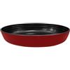 VITRINOR VITRIFICADOS DEL NORTE S.A.L Pirofila Antiaderente in Vetro Borosilicato Ovale Rossa 3 Litri 35 x 24 x 6 cm