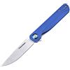 HARNDS Wind Coltello Pieghevole Tascabile Lama in Acciaio Sandvik con Manico G10, Coltello Serramanico Integrato Cuscinetto a Sfere per Caccia, Campeggio, Sopravvivenza(Blu)