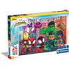 Clementoni 24249 Marvel Spidey And His Amazing Friends Supercolor Friends-24 Max