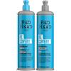 TIGI Kit Bed Head Recovery Moisture Rush Shampoo 600ml + Conditioner 600ml