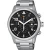 VAGARY by CITIZEN OROLOGIO CRONOGRAFO ACCIAIO DA UOMO Rockwell Crono VA1-111-51