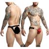 Intimo sexy maschile abbigliamento in ecopelle lingerie uomo perizoma hot rosso