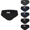 Liabel Set 6 Pezzi Uomo SLIP LIABEL Cotone Mercerizzato Assortito Varie Taglie