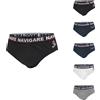 Navigare Pack 6 Paia Slip / Boxer NAVIGARE Cotone Elasticizzato Assortito Art.322/324