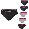 Superga Pack 6 Paia Slip / Boxer SUPERGA Cotone Elasticizzato Art.326/426