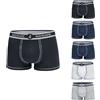 Sicem Pack 6 Paia Slip / Boxer NAVIGARE Cotone Elasticizzato Assortito Art.312/314