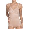 Triumph BODY CONTENITIVO DONNA NO FERRETTO TRIUMPH - DOREEN COTTON 01 BS coppe B C D
