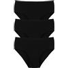 Coconuda SLIP COCONUDA DONNA MIDI COTONE BIELASTICO TG S/XL PACK 3 O 6 PEZZI VARI COLORI