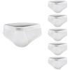 LIABEL Set 6 Pezzi Uomo SLIP LIABEL Cotone Mercerizzato Assortito Varie Taglie DD