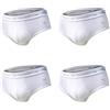 DIADORA Set 4 Pezzi Uomo DIADORA Slip / Boxer Bianco Nero Assortito Varie Taglie