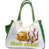 BORSA MARE DONNA SHARK ATTACK VACANZA VIAGGIO ESTATE SHOPPING PISCINA SPIAGGIA