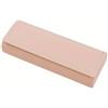 BES Custodia Rigida Porta Occhiali Rosa Vista Classica Ricambio Effetto Ecopelle