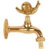 Rubinetto in ottone con pomello Chiocciola Morelli fontana ghisa animale