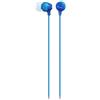 Sony MDR-EX15AP - Cuffie In-Ear Con Microfono, Auricolari in Silicone, Blu
