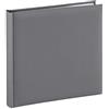 Hama - Album fotografico Jumbo "Fine Art" 30 x 30 cm, 80 pagine, grigio