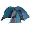 High Peak Tessin 5, Tenda Unisex - Adulto, Blu/Marrone Scuro, 300 x 380 x 190/170 cm