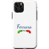 Ferrara Italy Souvenirs & Ferrara Gifts Custodia per iPhone 11 Pro Ferrara Italia Bandiera Roma Italia Souvenir Corrispondente Italiano